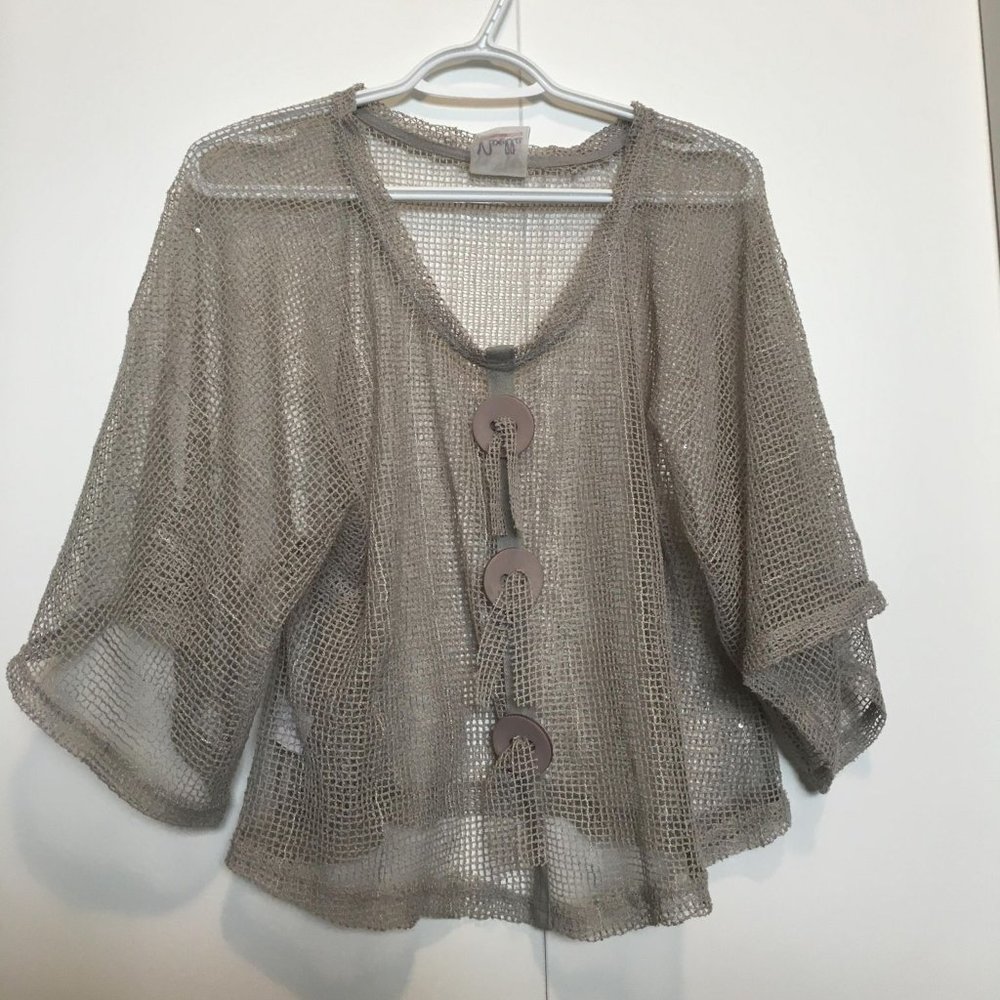 Light Knit Boho Style Top